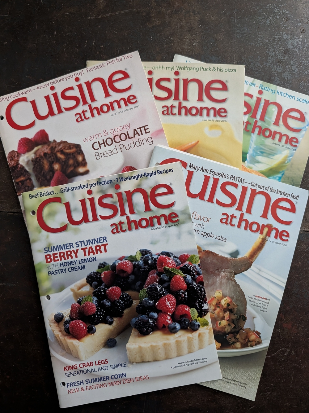 Cuisine At Home Magazine Bundle - Issues 55-59